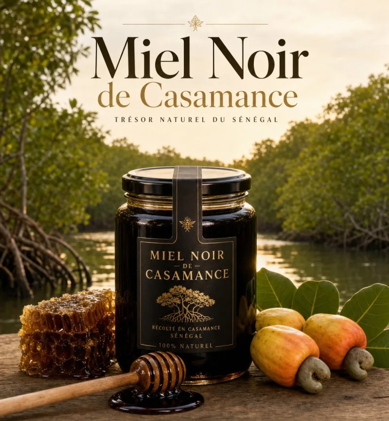 Miel noir de Casamance